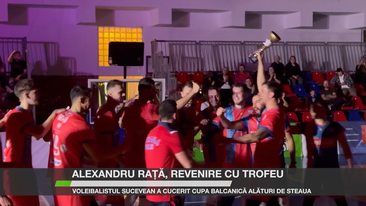 Alexandru Rață, revenire cu trofeu
